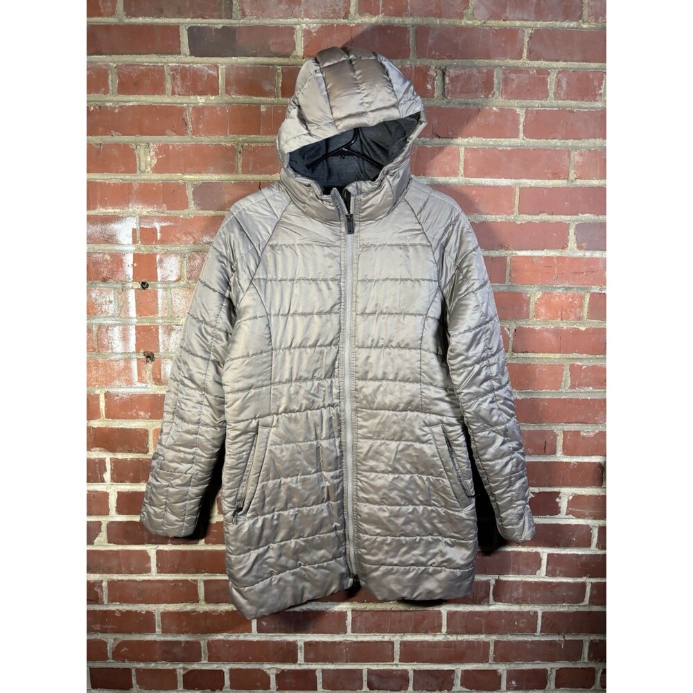 Smartwool Soft Gold Smartloft 180 Hooded Puffer Parka Jacket Women’s Large